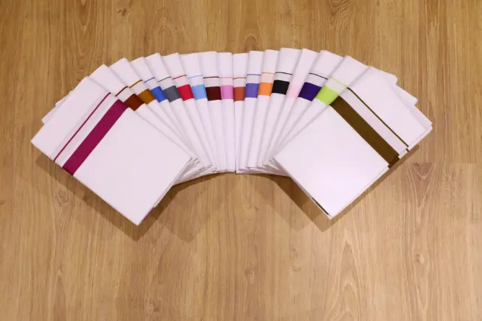 a white and pink box